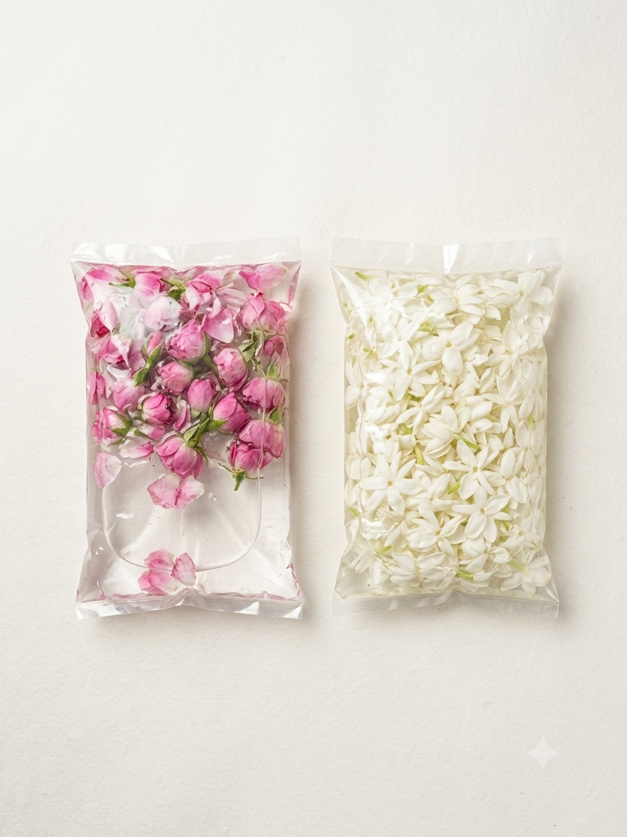 Jasmine (Mogra) Flowers (Loose)