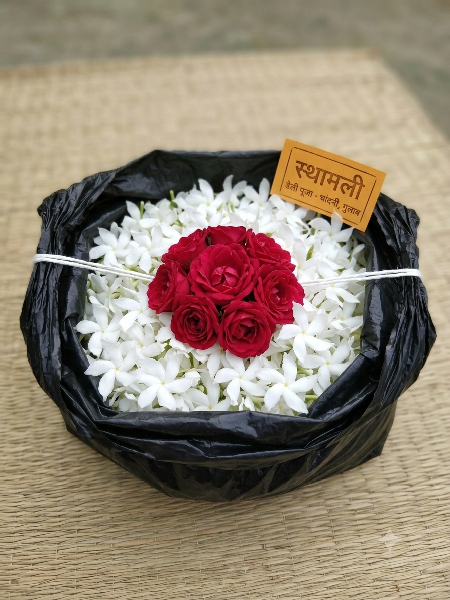 चांदनी फूल (खुले)