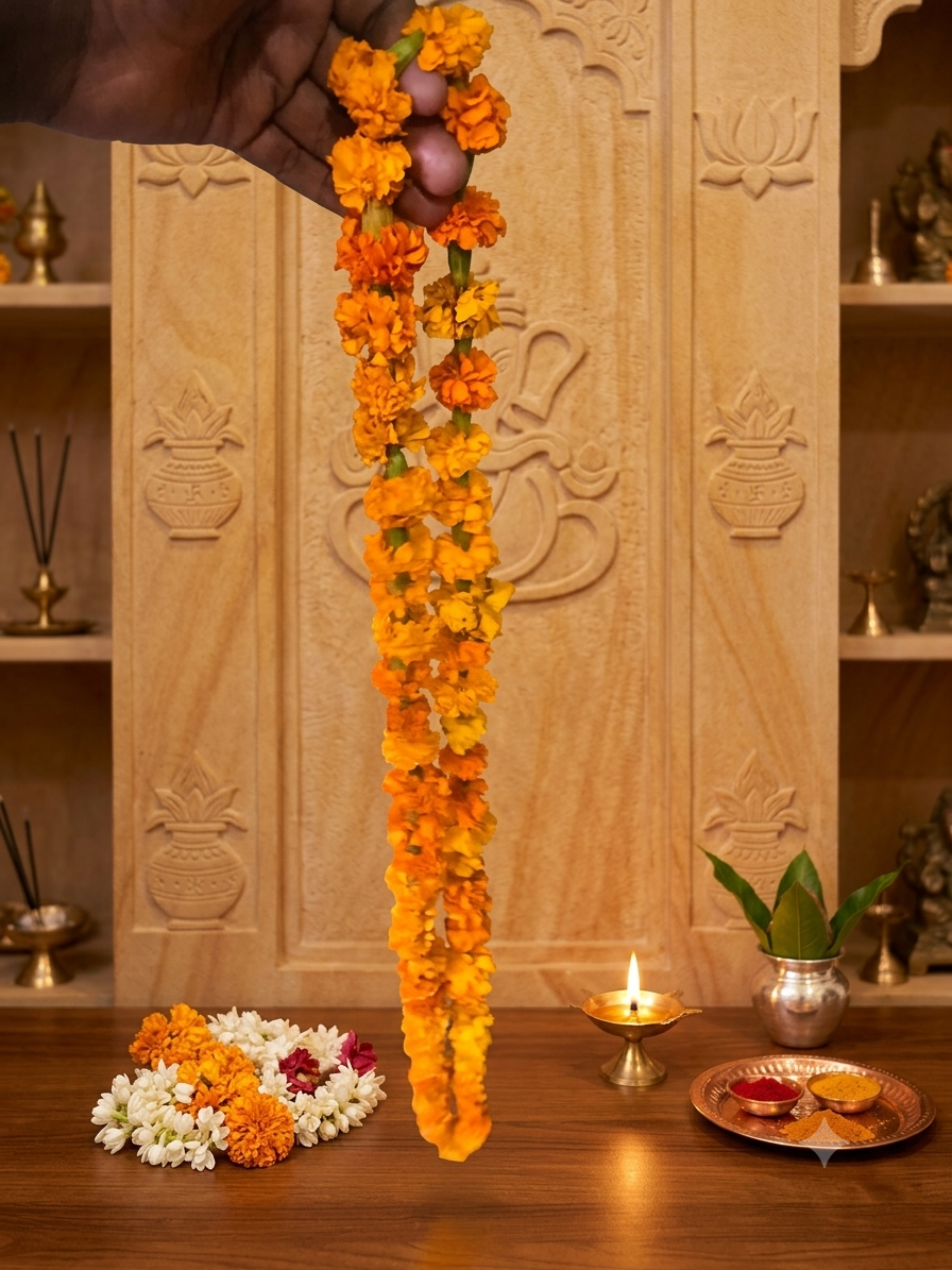 Marigold Garland (Genda Mala)