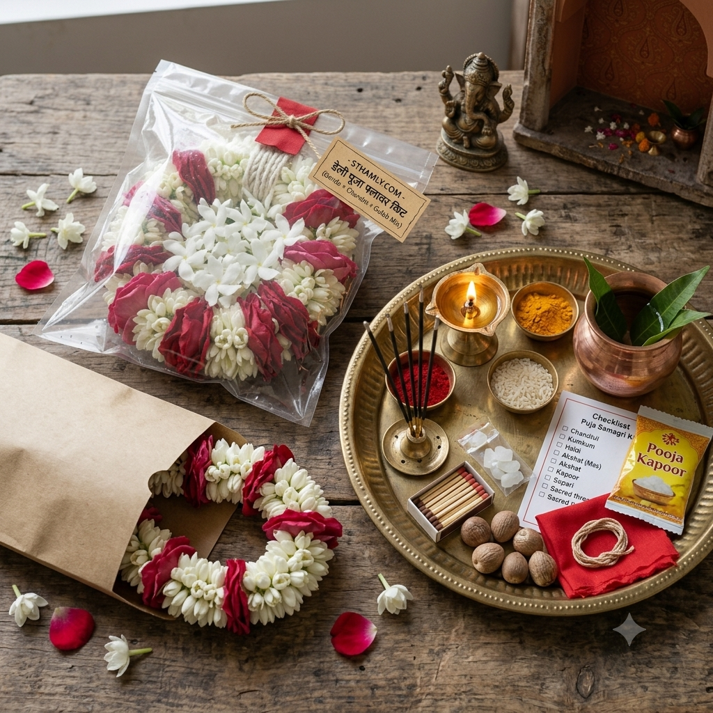 संपूर्ण पूजा सामग्री किट